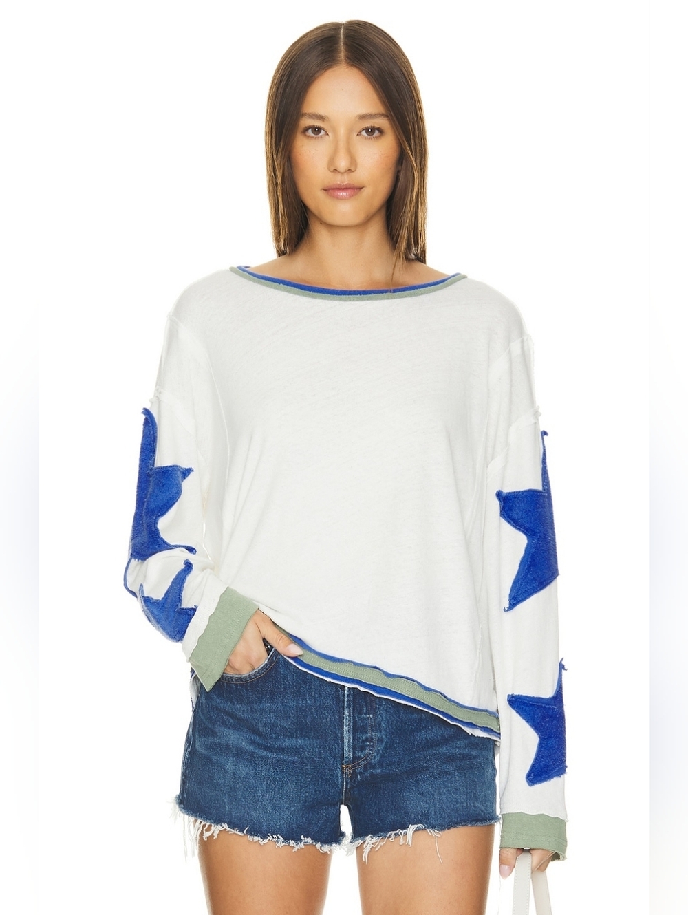 REVOLVE X We The Free You're A Star Tee in Snowing Combo